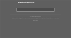 Desktop Screenshot of hubbellhousebb.com